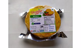 Veggie Bites Dry Bhakhri 1kg unit pack