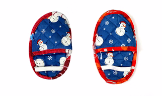 Cloth Kitchen Chappal 15x23cm Or 15x25cm Pair
