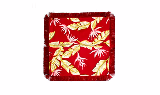 Cushion Cover Cotton Top Zip With Finker 50x50cm
