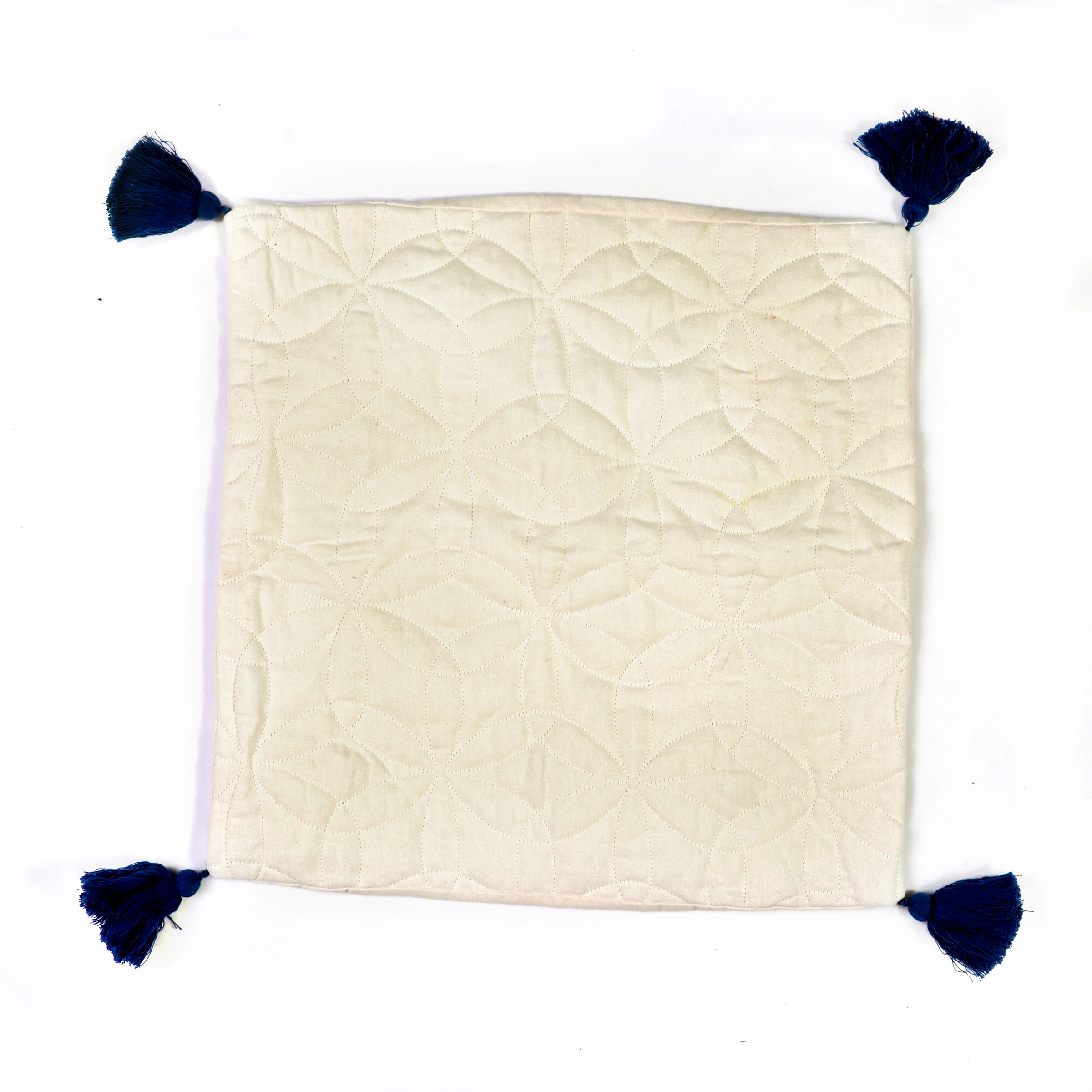 Cushion Cover Top Zip Embroidery Quilt 50x50cm-ABJ024