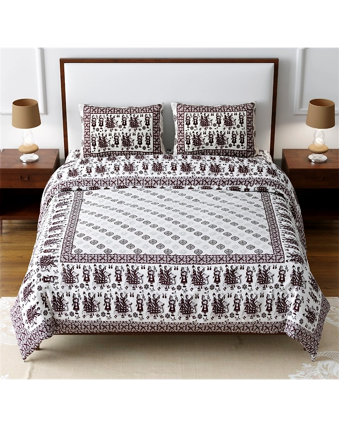 Cotton Printed Bedsheet-2