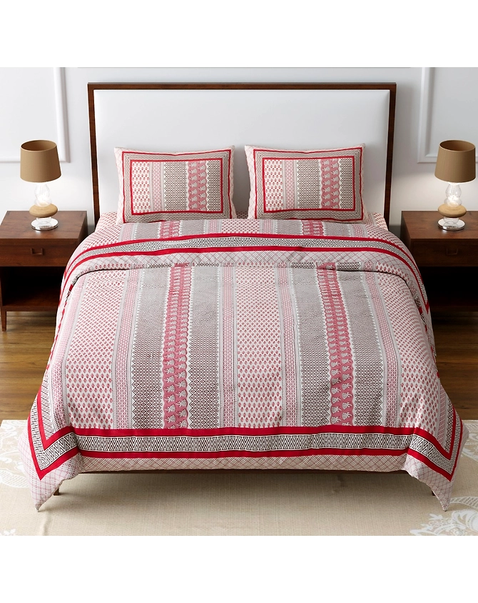 Printed Cotton Bed Sheet-2