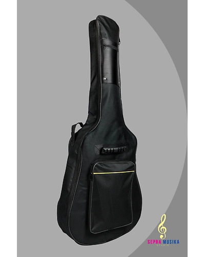 JCraft Troubadour TS-216 Solid Top Grand Symphony Acoustic Guitar with Gigbag-4
