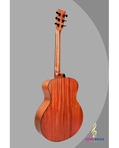 JCraft Troubadour TS-216 Solid Top Grand Symphony Acoustic Guitar with Gigbag-3