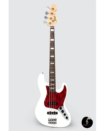 J-Craft JB-2A 4-String Bass Guitar-Black-5