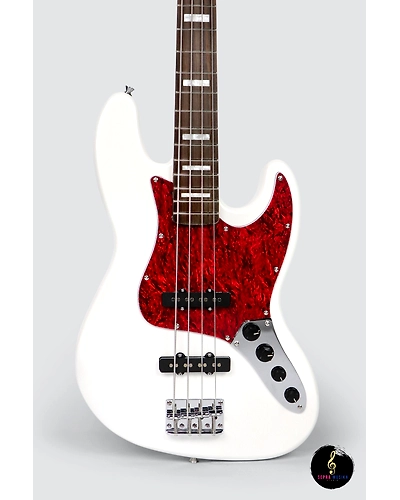J-Craft JB-2A 4-String Bass Guitar-Black-6