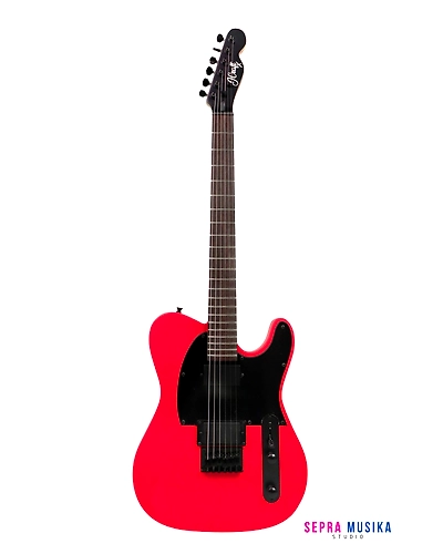 JCraft LTX-1 Double Humbucker Electric Guitar with Gigbag-JCRAFTLTX1WH