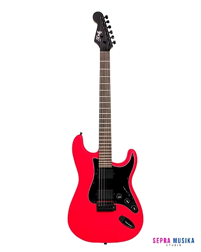JCraft LSX-1 Double Humbucker Electric Guitar with Gigbag-JCRAFTLSX1WH
