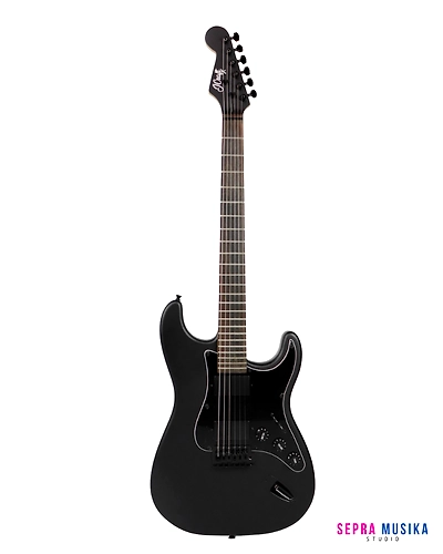 JCraft LSX-1 Double Humbucker Electric Guitar with Gigbag-Snow-1