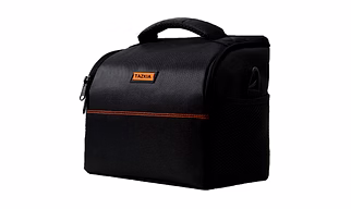 TAZKIA TM-18 DSLR/SLR Camera Shoulder Bag Case with Adjustable Shoulder Strap & Rain Cover, Compatible for Nikon, Canon, Sony Mirrorless Cameras