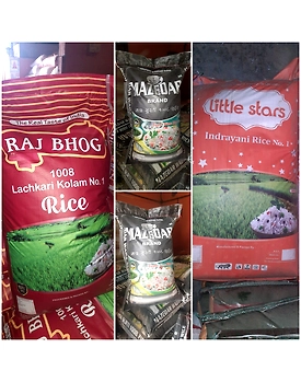 Rice , non basmati , indrayani , jira
