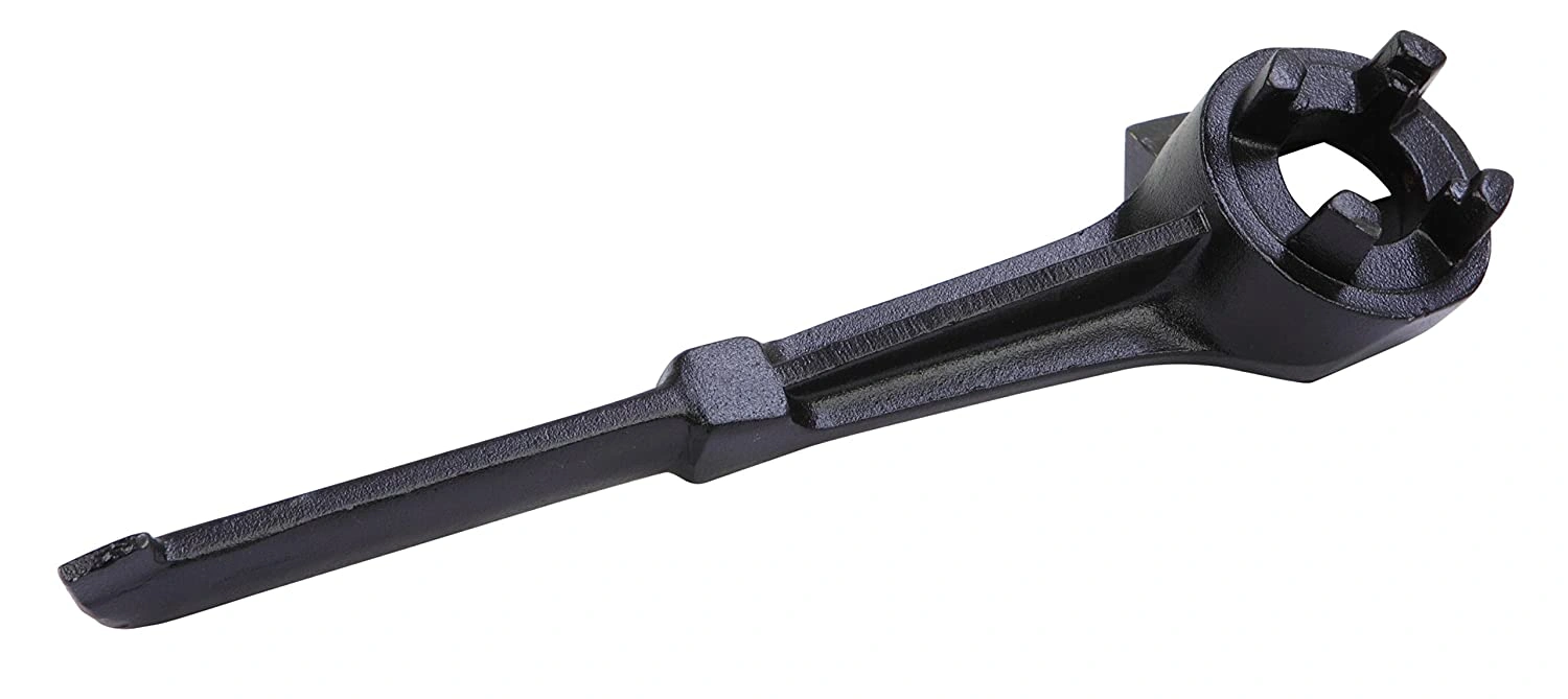 JCB Tools Non Sparking Aluminium Wrench for 2&quot; &amp; 3/4&quot; Drum Plugs Hardened, tempered &amp; shot blast, 22026005-1