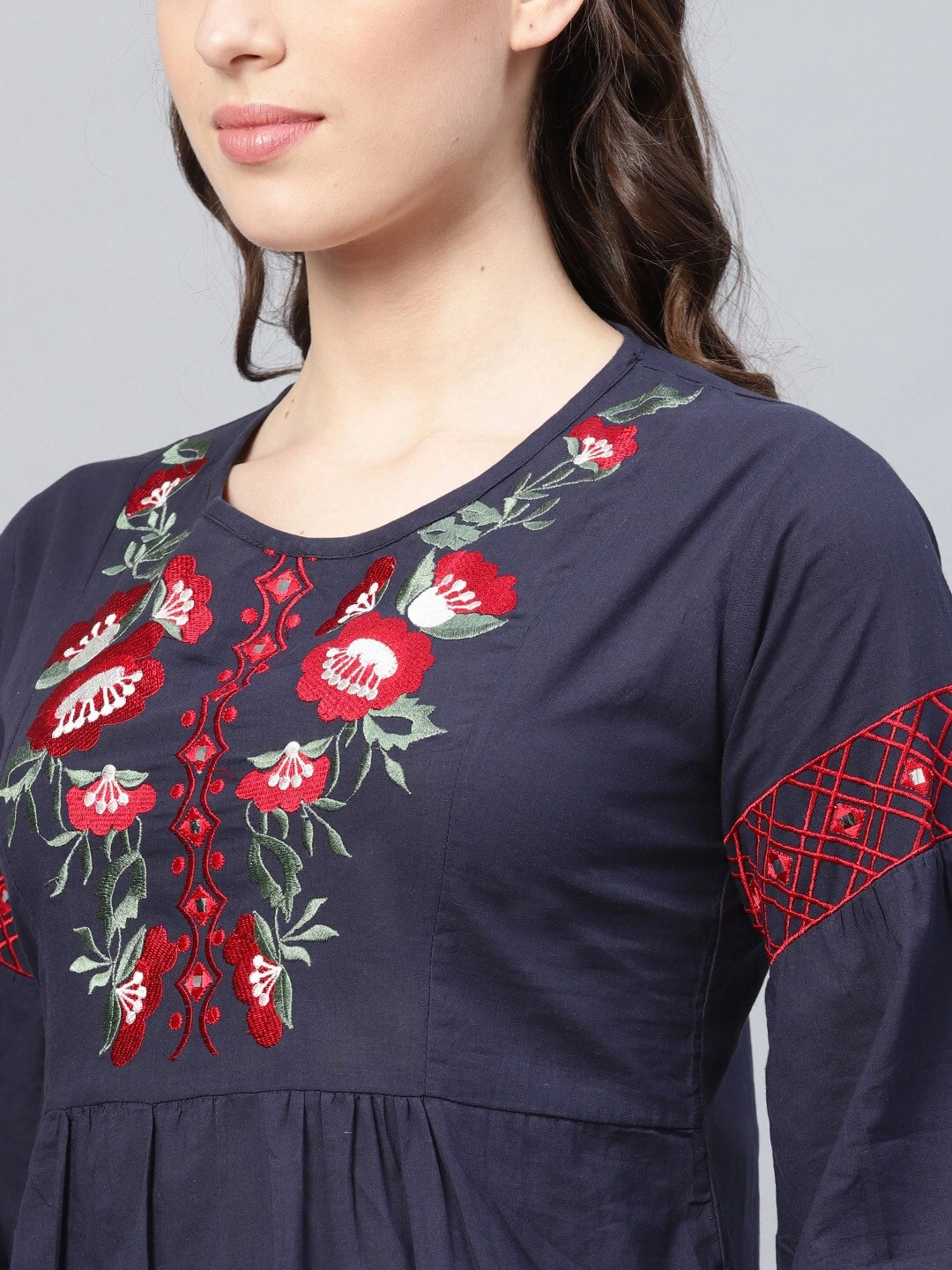 Bhama Couture Women Top-L-3