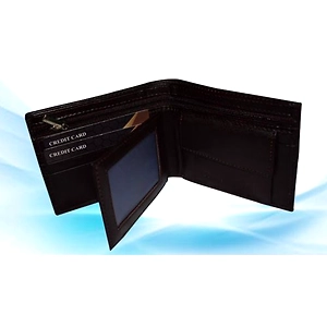 Black PW16 Poseso Leather Wallet