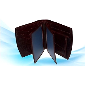 Brown PW2 Poseso Leather Wallet