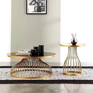 Rachel Glass Coffee Table