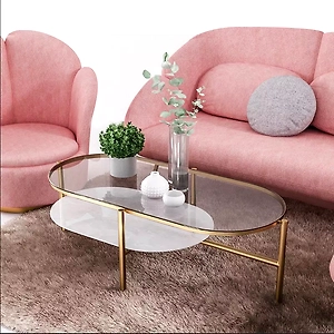 Ralph Glass Coffee Table