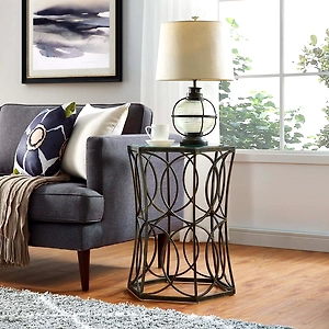 Fey Concentric End Table