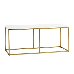 Ebba 40.5" Stone Coffee Table