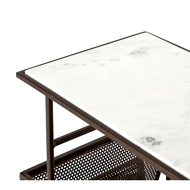 Milo Trolley End Table-Copper-1