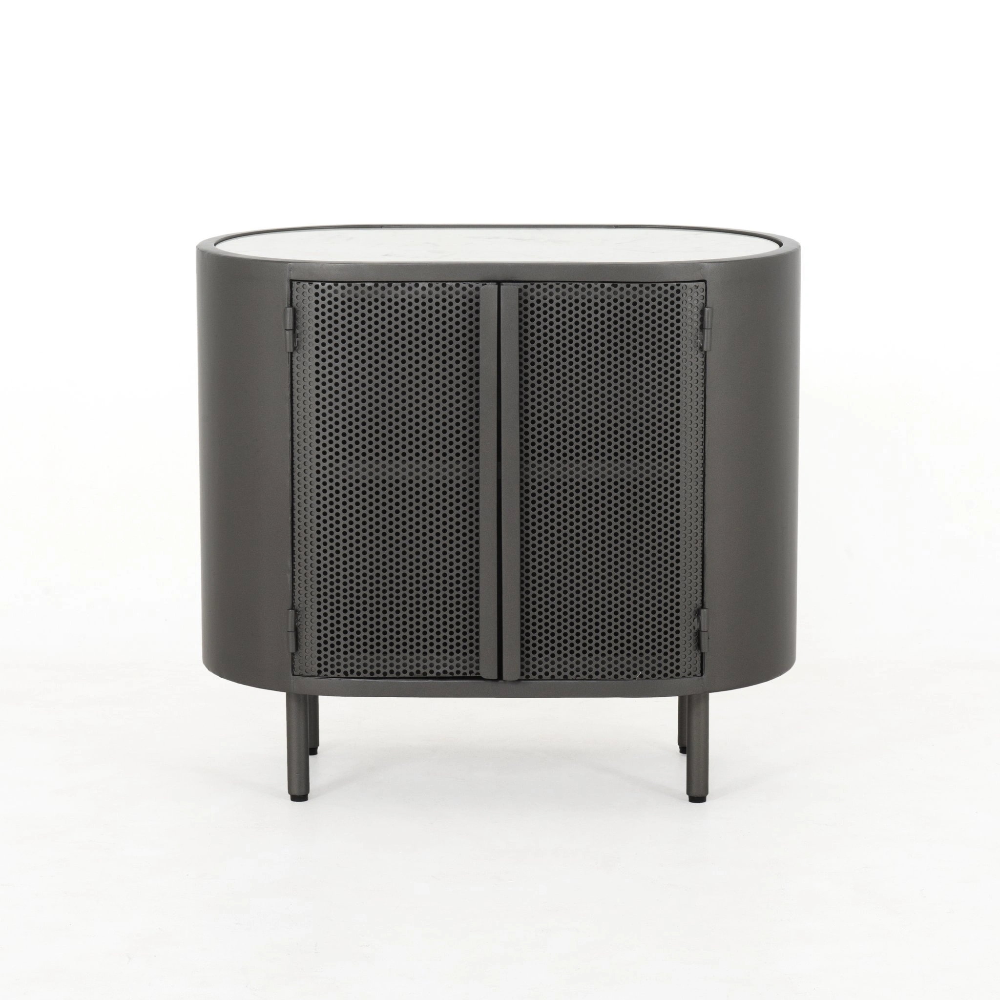 Agda Pill Mesh Side Table-5