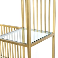 Majken Posh Bookcase-Gold