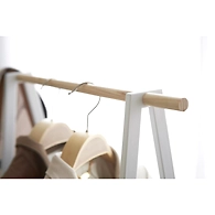 Garrett Coat Rack With Base-White
