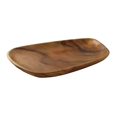 Clara Oblong Acacia Platter-10536106