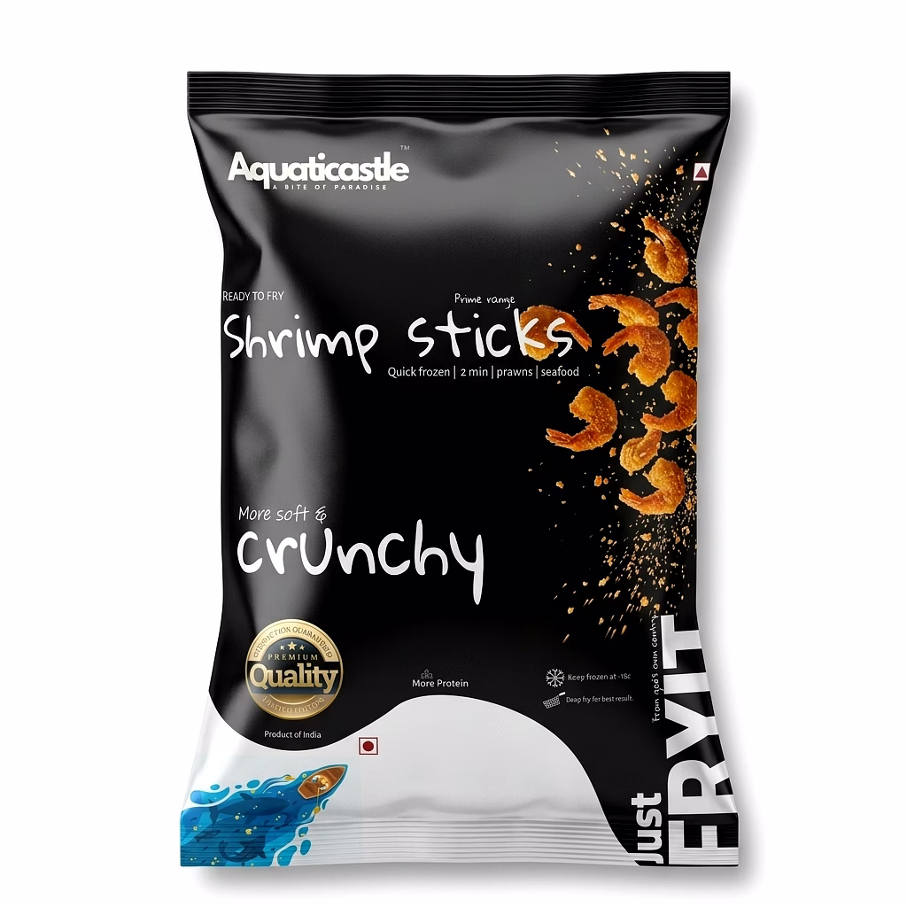 delight in crispy goodness with shrimp sticks - ready-to-fry snack