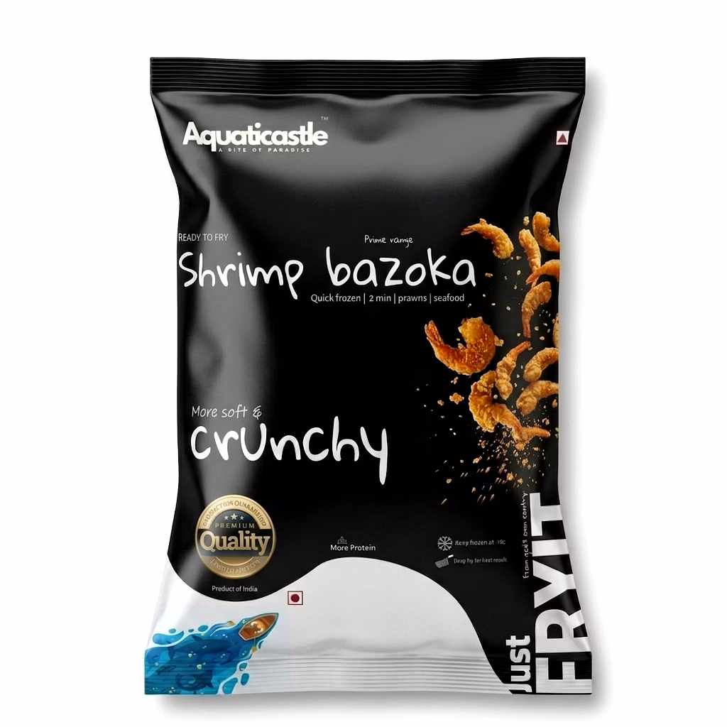 Indulge in Delight: Frozen Ready to Fry Shrimp Bazoka image 2