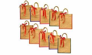 Prakriti Maitri Jute Gift Bags | Pack of 10
