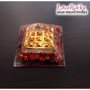 Orgonite (Rudraksh) Nine Pyramid