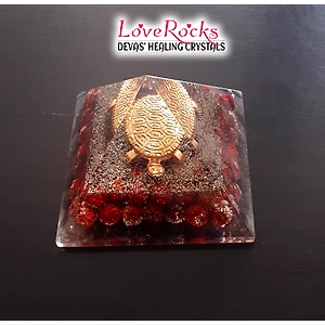 Orgonite (Rudraksh) Tortoise