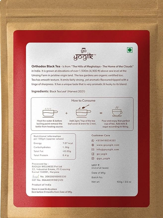 Go-Yogik Black Tea Leaves-1