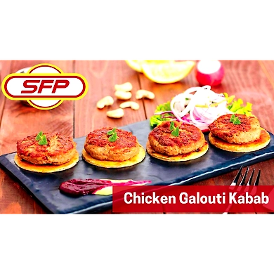 SHIVA FARMS SFP Chicken  Galouti Kabab 500gm-8906008680805