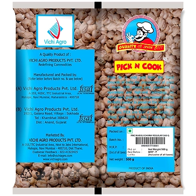 PICK N COOK KABULI CHANA REGULAR 500GM-2