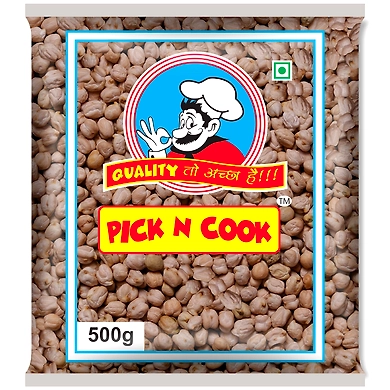 PICK N COOK KABULI CHANA REGULAR 500GM-8904057710061