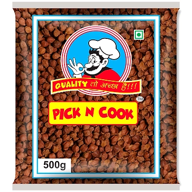 PICK N COOK CHANA BIG MOSAMBI 500GM-8904057710108