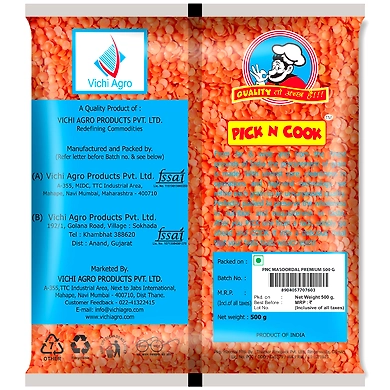 PICK N COOK MASOOR DAL PREMIUM 500GM-2
