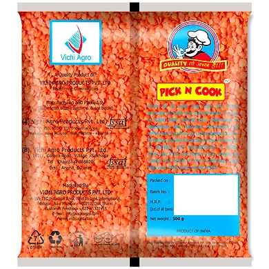 PICK N COOK MASOOR DAL PREMIUM 500GM-1