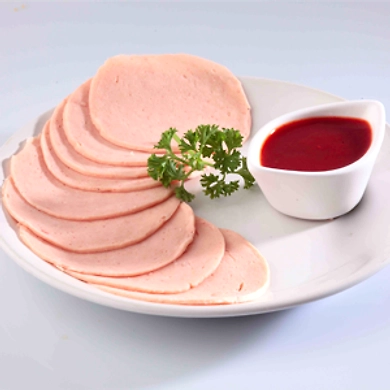 SHIVA FARMS SFP Chicken Salami Sliced - Plain 500gm-8906008680157