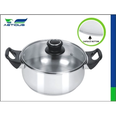 Stainless Steel Capsule Bottom Cookwares-6521656