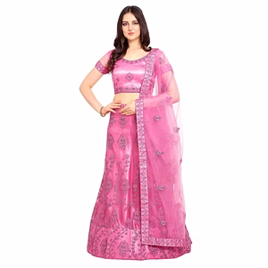 Kia - Chanderi Embroidery Kurti with Tussel