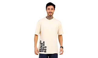 Men Oversized Bamboo T-Shirt – Soft, Breathable & Sustainable