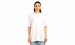 Women Oversized Bamboo T-Shirt – Soft, Breathable & Sustainable