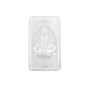 10 Grams Bar Lakshmi Pure Silver coin