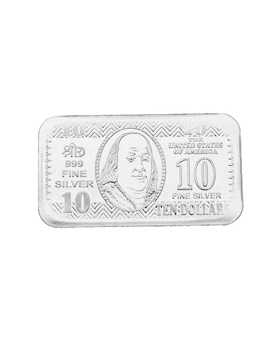 10 Dollar Silver Coin-JPOCT-20-65