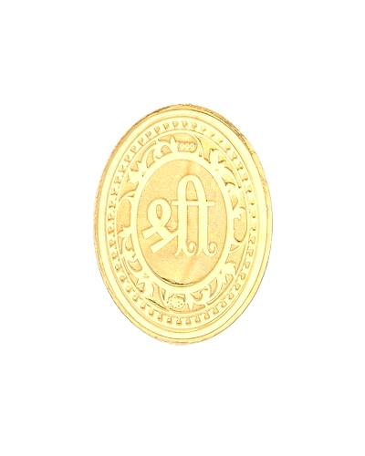 Sri Jagdamba Pearls 10 Grams 24Kt (999) Lord Krishna Gold Coin-1