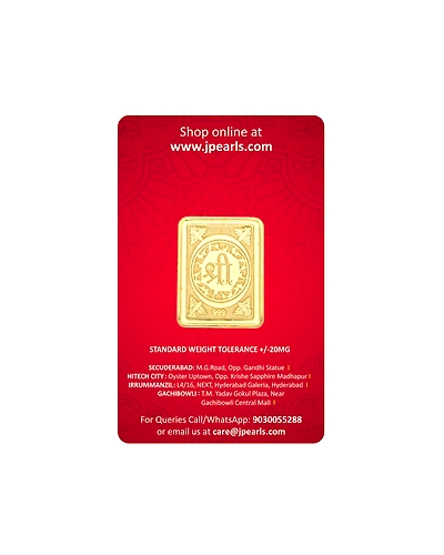Sri Jagdamba Pearls 5 Grams 24Kt (999) Radha Krishna Gold Coin-3