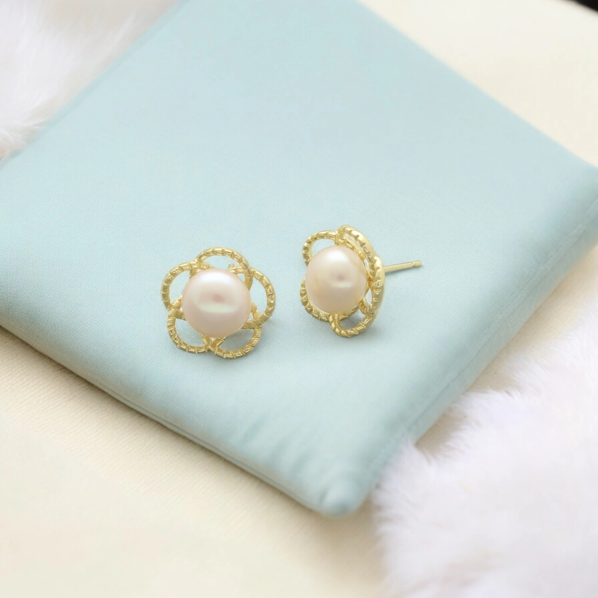 Exquisite Pearl Earrings-JPJUN-24-087